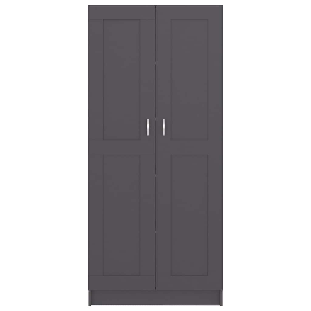 Βιβλιοθήκη Γκρι 82,5 x 30,5 x 185,5 εκ. Μοριοσανίδα - Pakobazaar