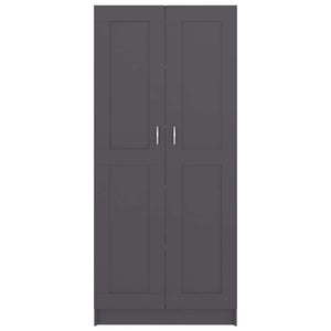 Βιβλιοθήκη Γκρι 82,5 x 30,5 x 185,5 εκ. Μοριοσανίδα - Pakobazaar