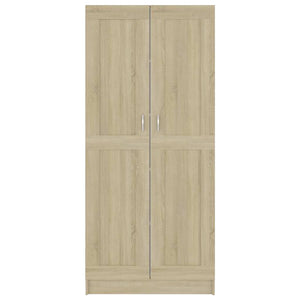 Βιβλιοθήκη Χρώμα Sonoma Δρυς 82,5x30,5x185,5 εκ. Επεξ. Ξύλο