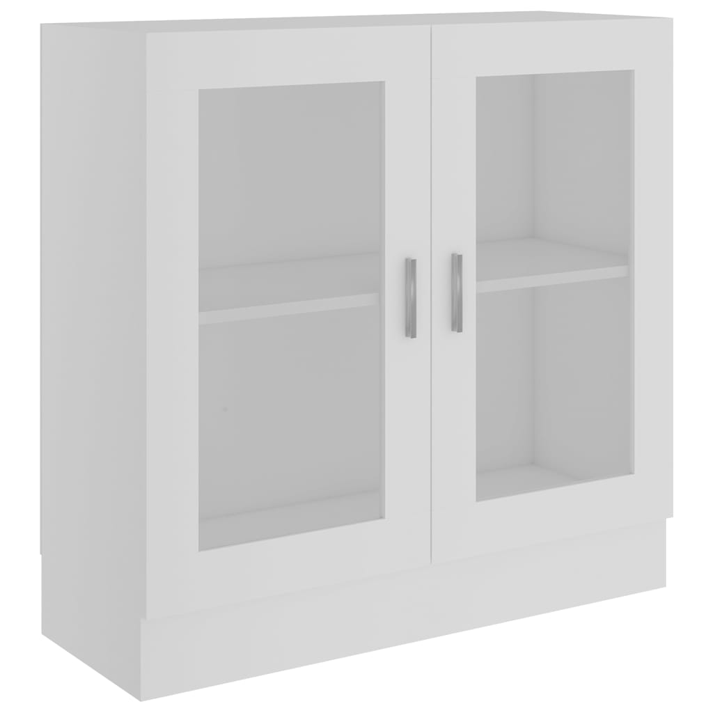 Βιτρίνα Λευκή 82,5 x 30,5 x 80 εκ. Επεξ. Ξύλο - Pakobazaar