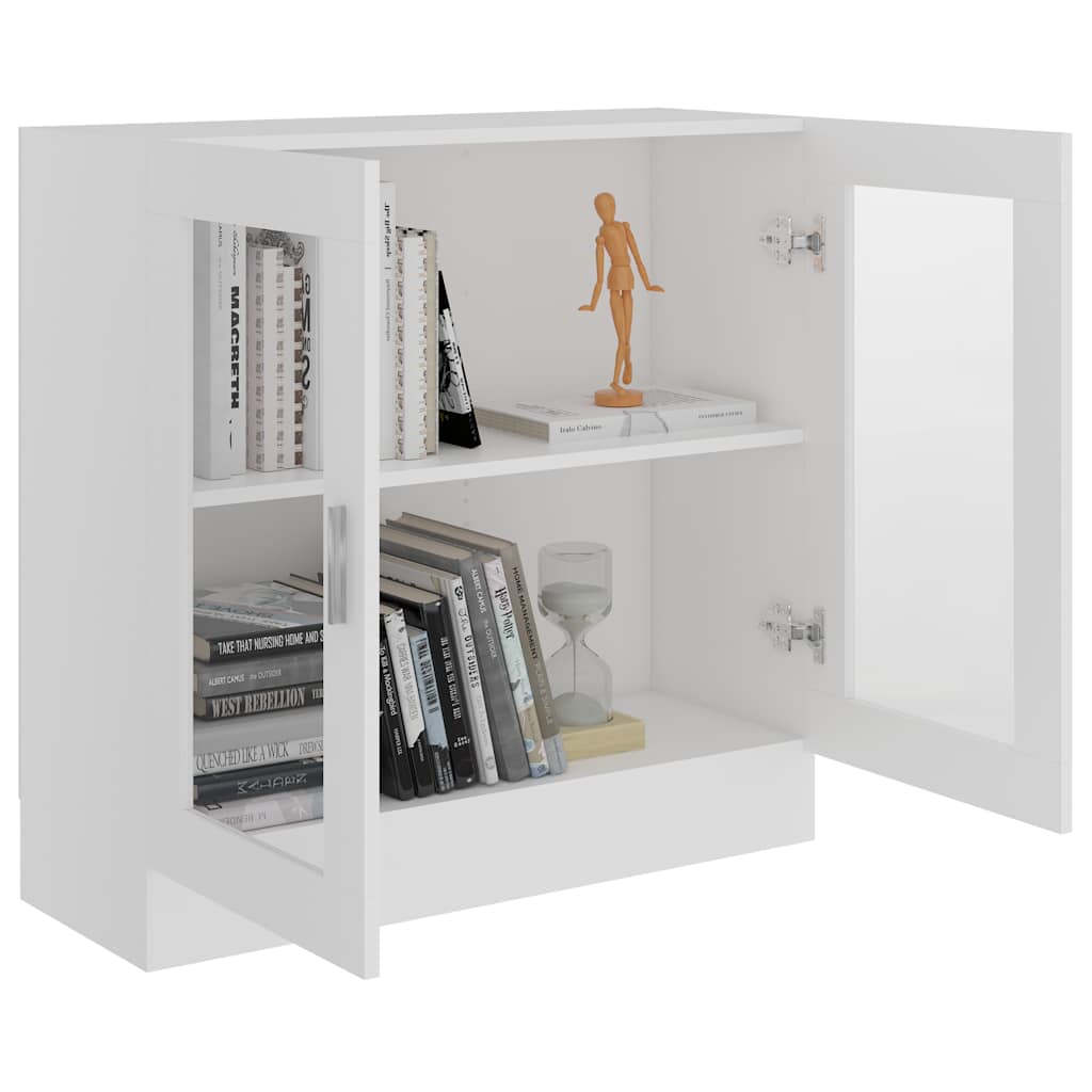 Βιτρίνα Λευκή 82,5 x 30,5 x 80 εκ. Επεξ. Ξύλο - Pakobazaar