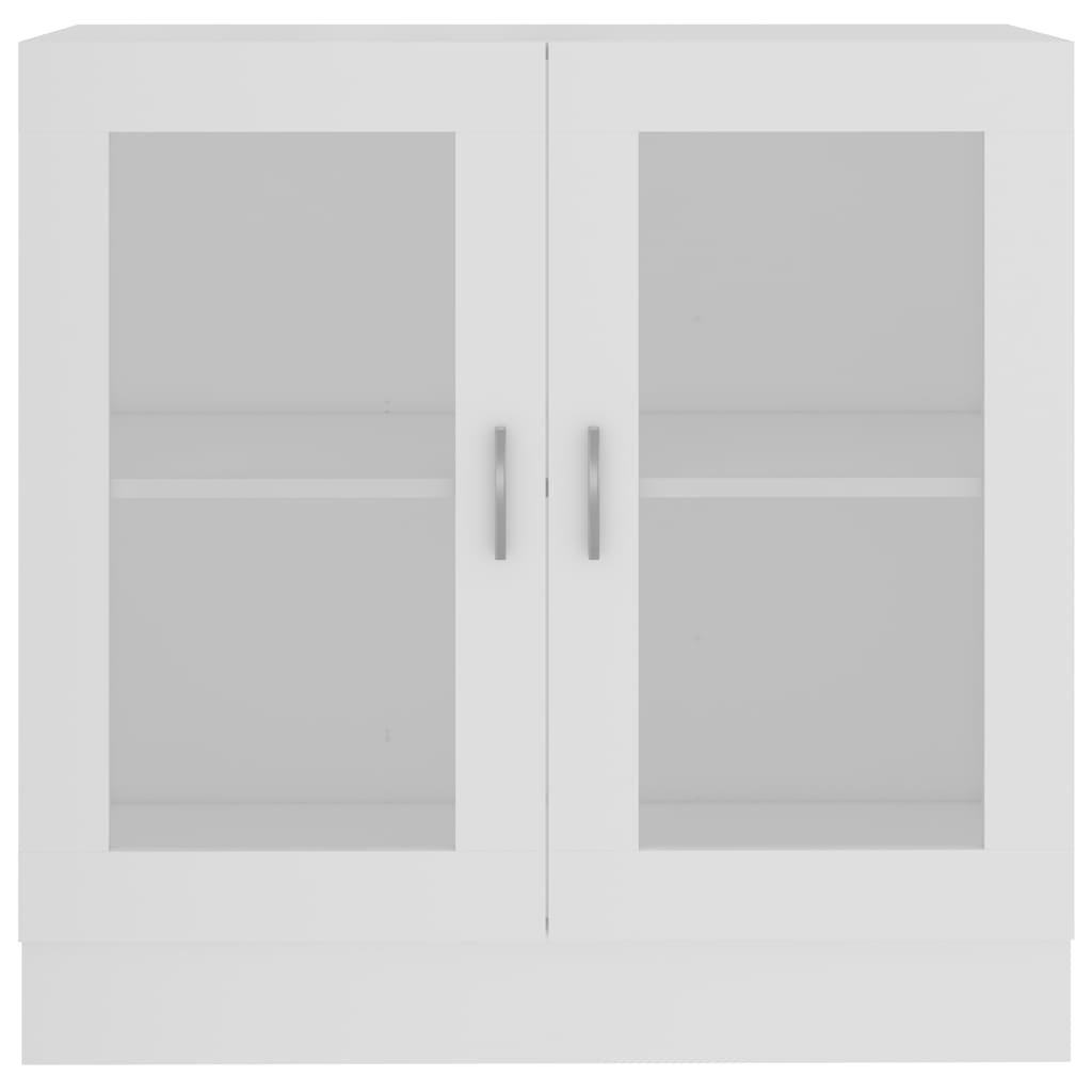 Βιτρίνα Λευκή 82,5 x 30,5 x 80 εκ. Επεξ. Ξύλο - Pakobazaar