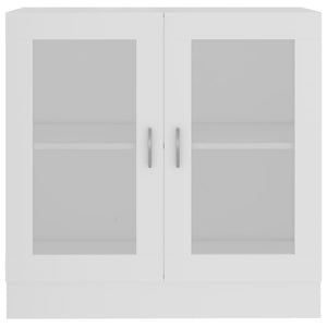 Βιτρίνα Λευκή 82,5 x 30,5 x 80 εκ. Επεξ. Ξύλο - Pakobazaar