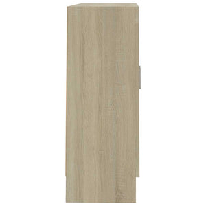 Βιτρίνα Χρώμα Sonoma Δρυς 82,5 x 30,5 x 80 εκ. Επεξ. Ξύλο - Pakobazaar