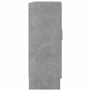 Βιτρίνα Γκρι του Σκυροδέματος 82,5 x 30,5 x 80 εκ. Επεξ. Ξύλο - Pakobazaar