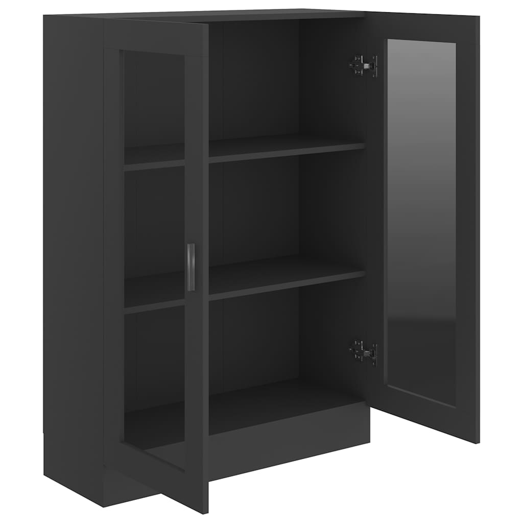 Βιτρίνα Γκρι 82,5 x 30,5 x 115 εκ. Μοριοσανίδα