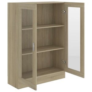 Βιτρίνα Χρώμα Sonoma Δρυς 82,5 x 30,5 x 115 εκ. Επεξ. Ξύλο - Pakobazaar