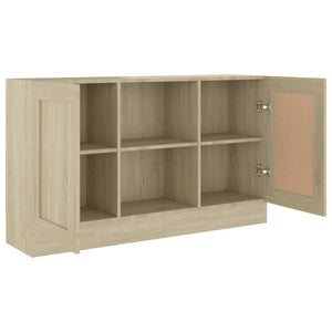 Μπουφές Χρώμα Sonoma Δρυς 120 x 30,5 x 70 εκ. από Επεξ. Ξύλο - Pakobazaar