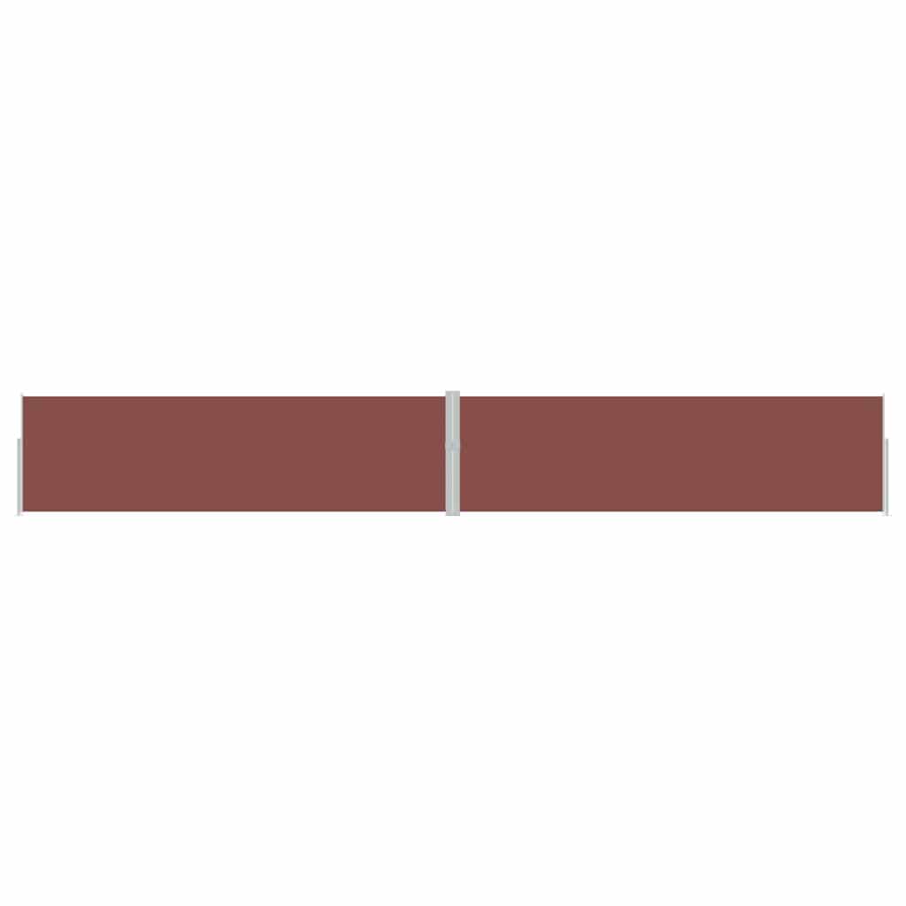 Σκίαστρο Πλαϊνό Συρόμενο Βεράντας Καφέ 170 x 1200 εκ.