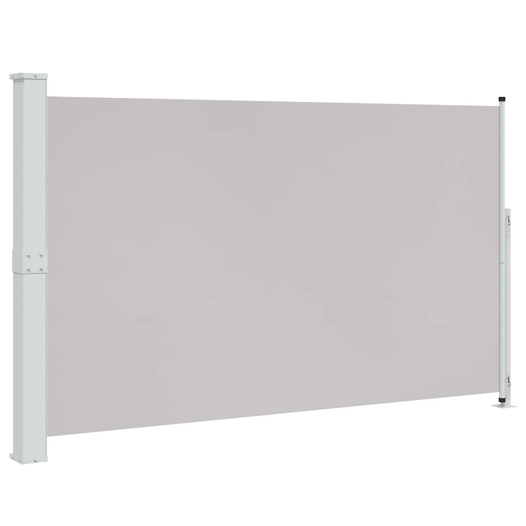 Σκίαστρο Πλαϊνό Συρόμενο Βεράντας Γκρι 180 x 300 εκ.