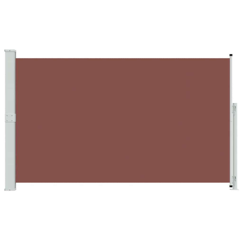 Σκίαστρο Πλαϊνό Συρόμενο Βεράντας Καφέ 180 x 300 εκ.