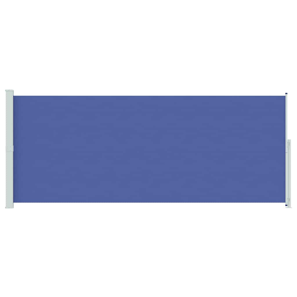 Σκίαστρο Πλαϊνό Συρόμενο Βεράντας Μπλε 200 x 500 εκ.