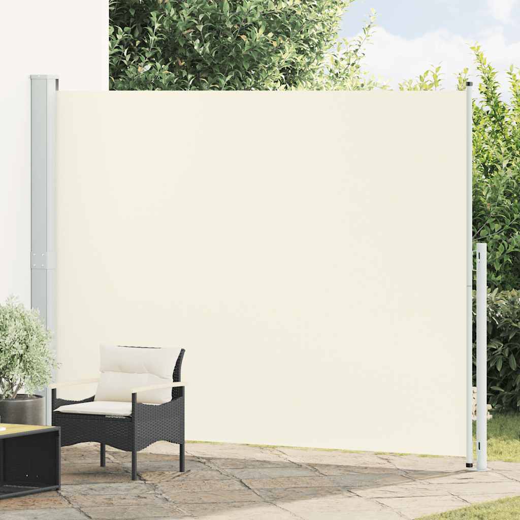Σκίαστρο Πλαϊνό Συρόμενο Βεράντας Κρεμ 220 x 300 εκ.
