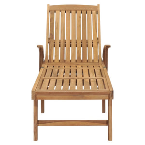 Ξαπλώστρα από Μασίφ Ξύλο Teak