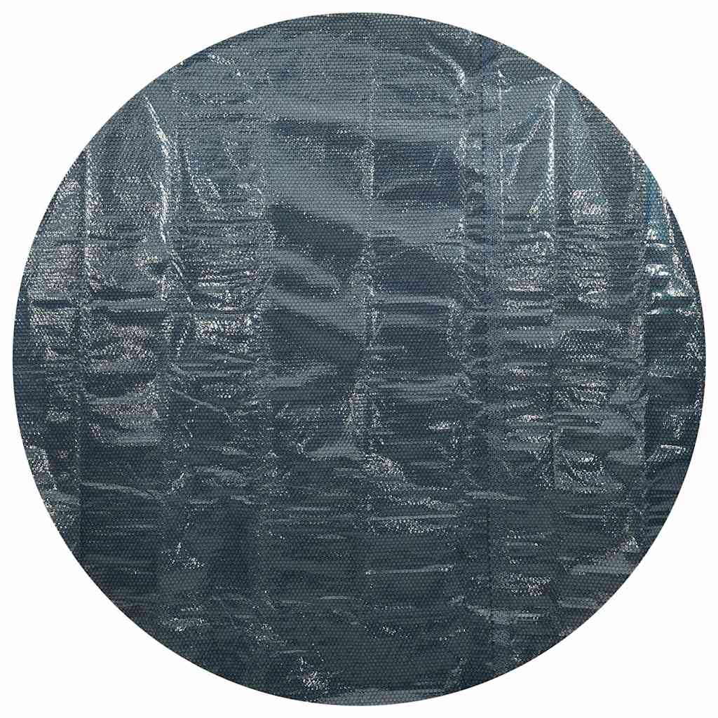 Κάλυμμα Πισίνας Ηλιακό Μαύρο/Μπλε 250 εκ. από Πολυαιθυλένιο - Pakobazaar