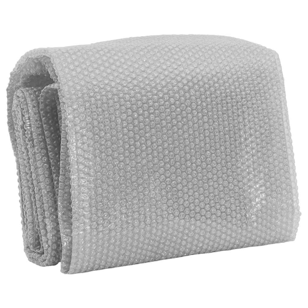 Κάλυμμα Πισίνας Ηλιακό Γκρι 527 εκ. από Πολυαιθυλένιο - Pakobazaar