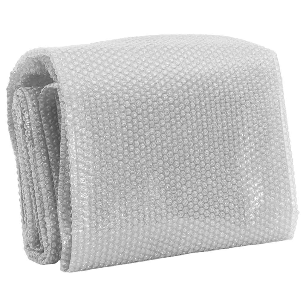 Κάλυμμα Πισίνας Ηλιακό Γκρι 260x160 εκ. από Πολυαιθυλένιο - Pakobazaar