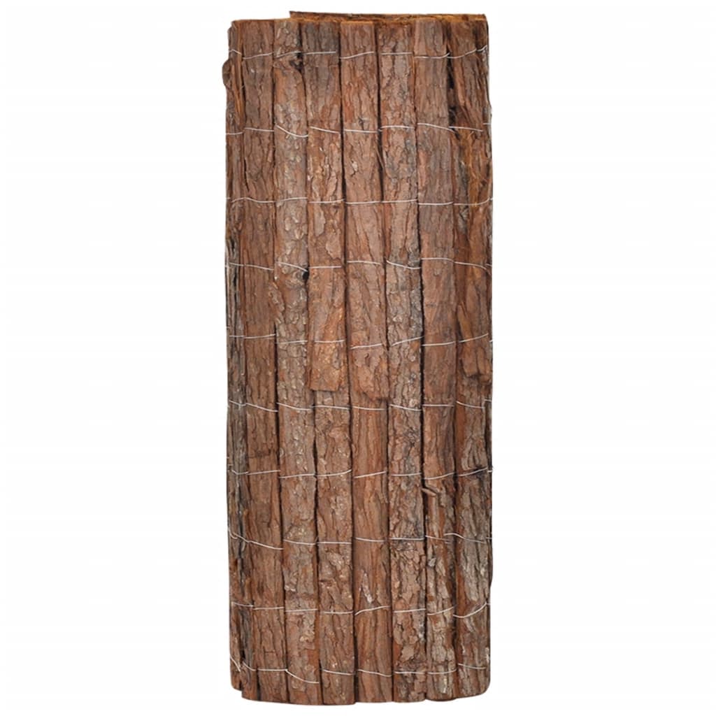 Φράχτης Κήπου 1000 x 70 εκ. από Φλοιό Δέντρου - Pakobazaar