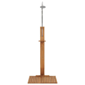 Ντουζιέρα Κήπου 75 x 75 x 210 εκ. Μασίφ Ξύλο Teak