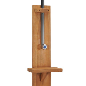 Ντουζιέρα Κήπου 75 x 75 x 210 εκ. Μασίφ Ξύλο Teak