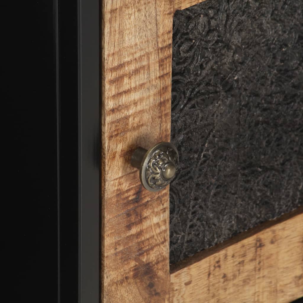 Έπιπλο Τηλεόρασης 120 x 30 x 40 εκ. από Ακατέργαστο Ξύλο Μάνγκο