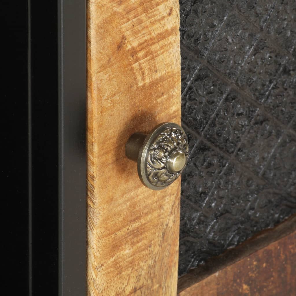 Έπιπλο Τηλεόρασης 90 x 30 x 40 εκ. από Ακατέργαστο Ξύλο Μάνγκο