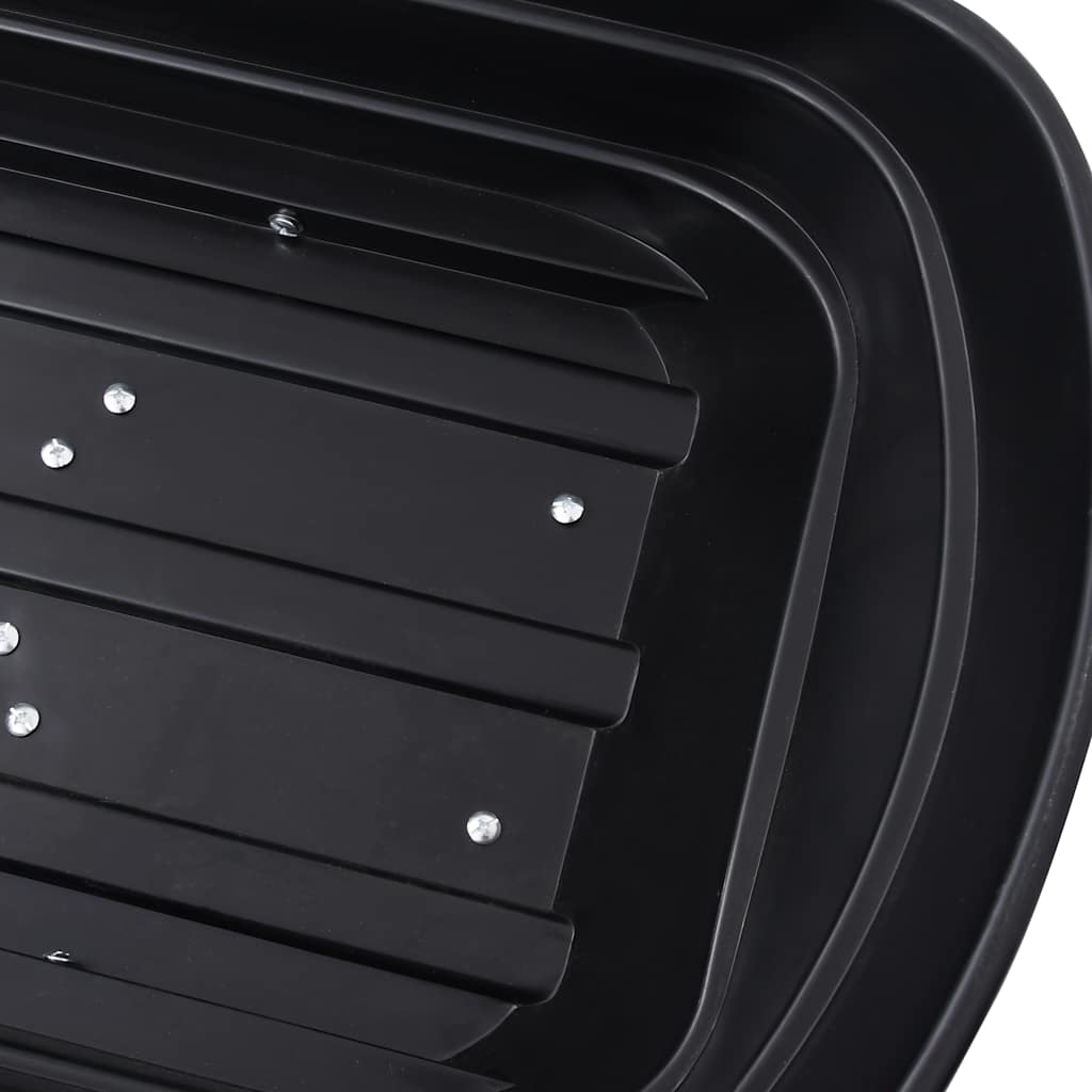 Καρότσι Μεταφοράς Ανατρεπόμενο Μαύρο 300 κ. 75 Λίτρα - Pakobazaar