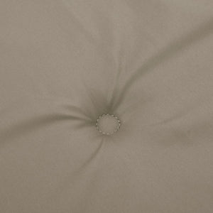 Μαξιλάρια Καρέκλας Κήπου 6 τεμ. Taupe 50x50x4 εκ. Oxford Ύφασμα