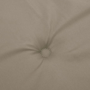 Μαξιλάρια Καρέκλας Κήπου Πλάτη 6τεμ Taupe 100x50x3εκ Oxford Ύφ.