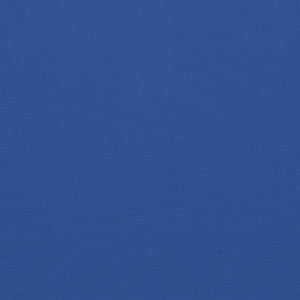 Μαξιλάρια Καρέκλας Κήπου Πλάτη 6τεμ Μπλε Ρουά 100x50x3εκ Oxford