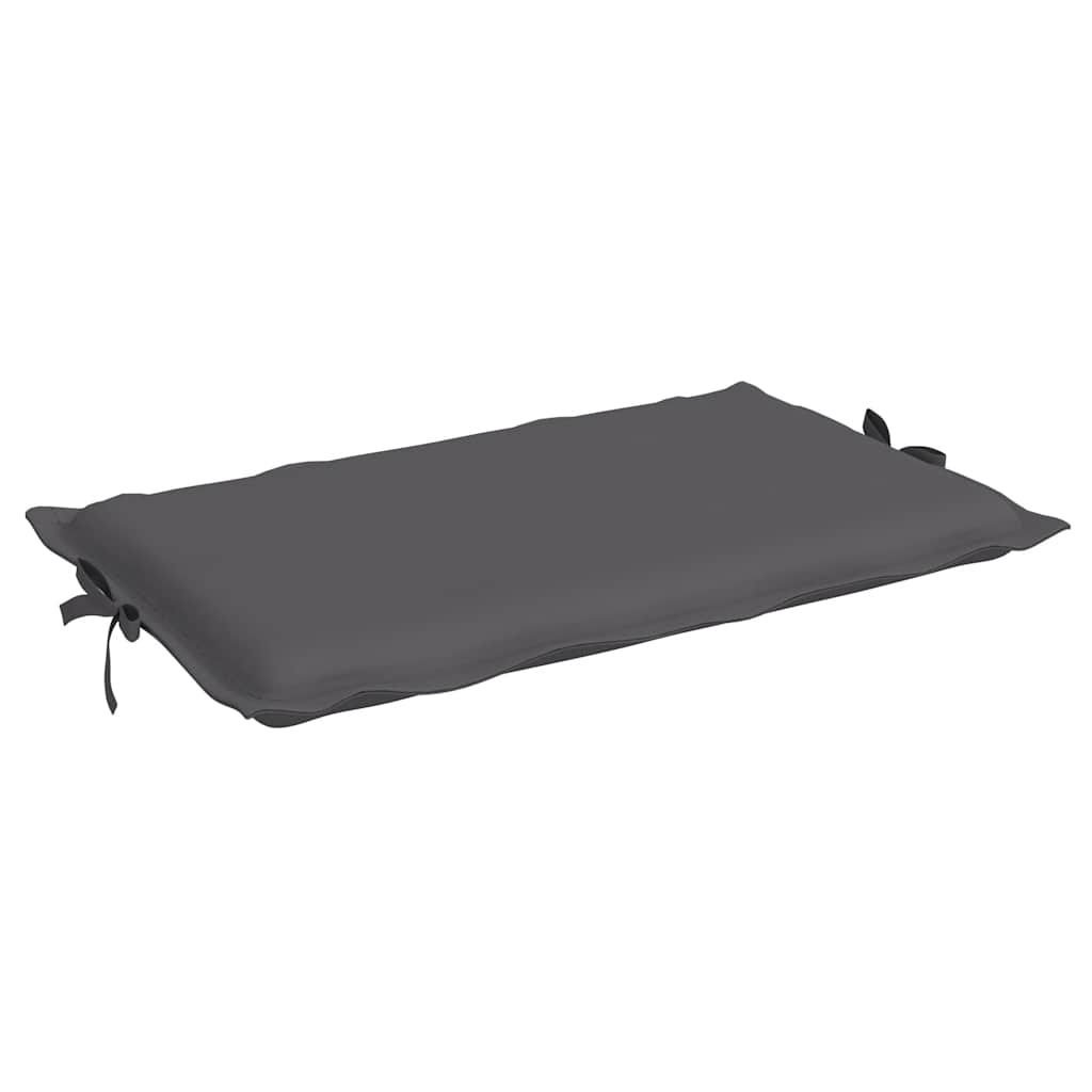 Μαξιλάρι Ξαπλώστρας Ανθρακί 186x58x4εκ. από Ύφασμα Oxford