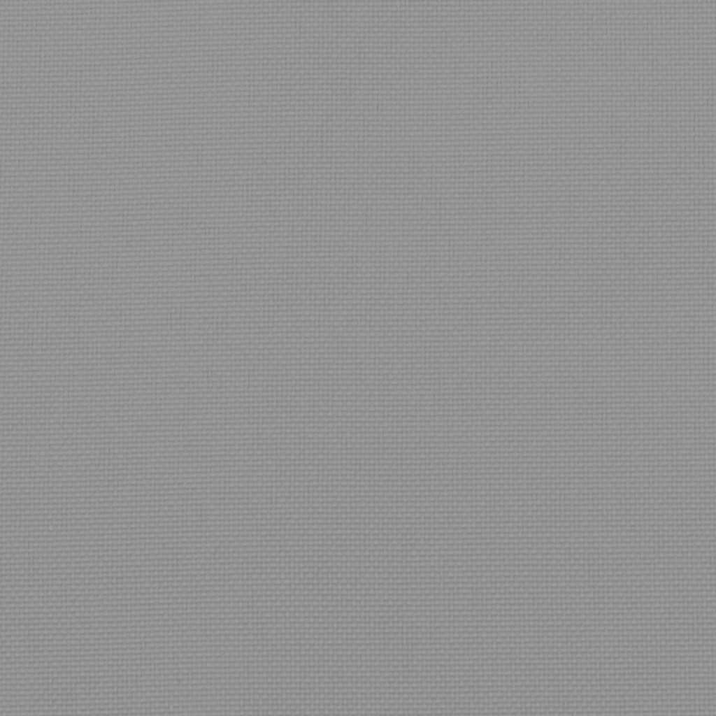 Μαξιλάρι Ξαπλώστρας Γκρι 186x58x4 εκ. από Ύφασμα Oxford