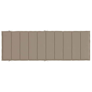 Μαξιλάρι Ξαπλώστρας Taupe 186x58x4εκ. από Ύφασμα Oxford