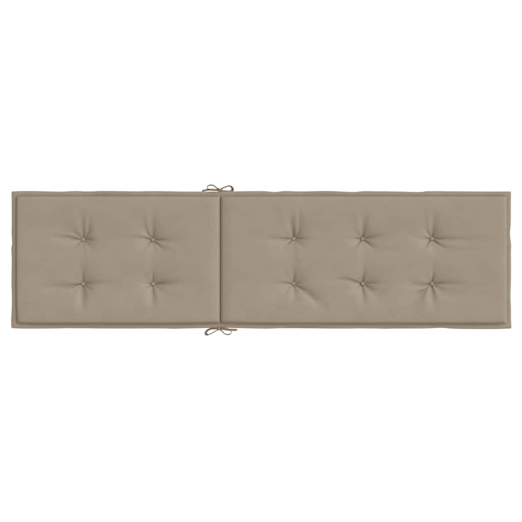 Μαξιλάρι Σεζλόνγκ Taupe (75+105) x 50 x 4 εκ.