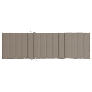 Μαξιλάρι Ξαπλώστρας Taupe 200 x 70 x 3εκ. από Ύφασμα Oxford