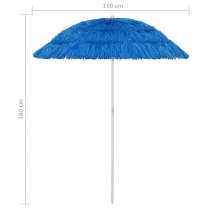 Ομπρέλα Θαλάσσης Hawaii Μπλε 180 εκ.