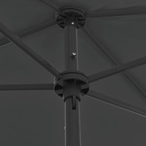 Ομπρέλα Θαλάσσης Ανθρακί 180 x 120 εκ.