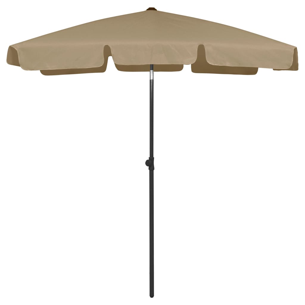 Ομπρέλα Θαλάσσης Taupe 200 x 125 εκ.