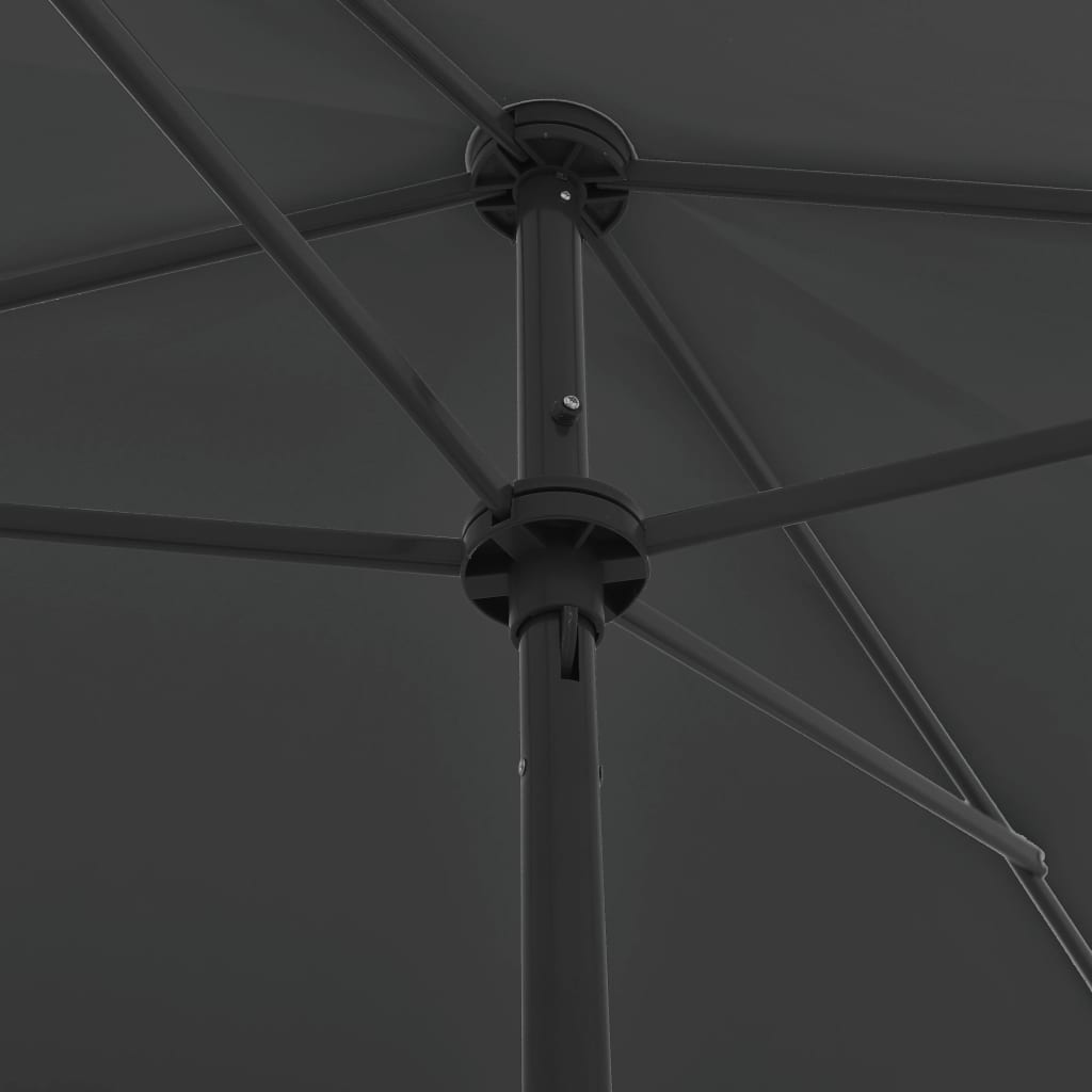 Ομπρέλα Θαλάσσης Ανθρακί 200 x 125 εκ.