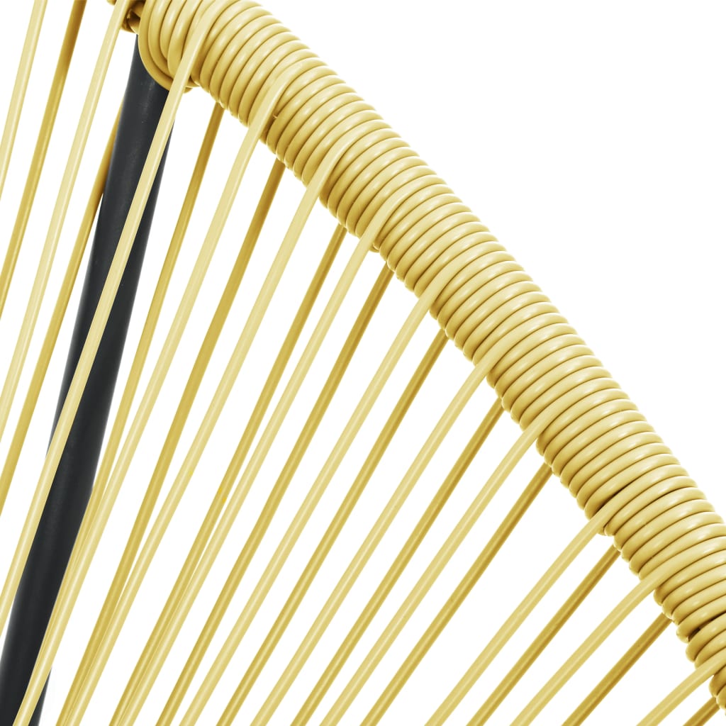 Πολυθρόνα Acapulco Εξωτερικού Χώρου Μπεζ από Συνθετικό Ρατάν