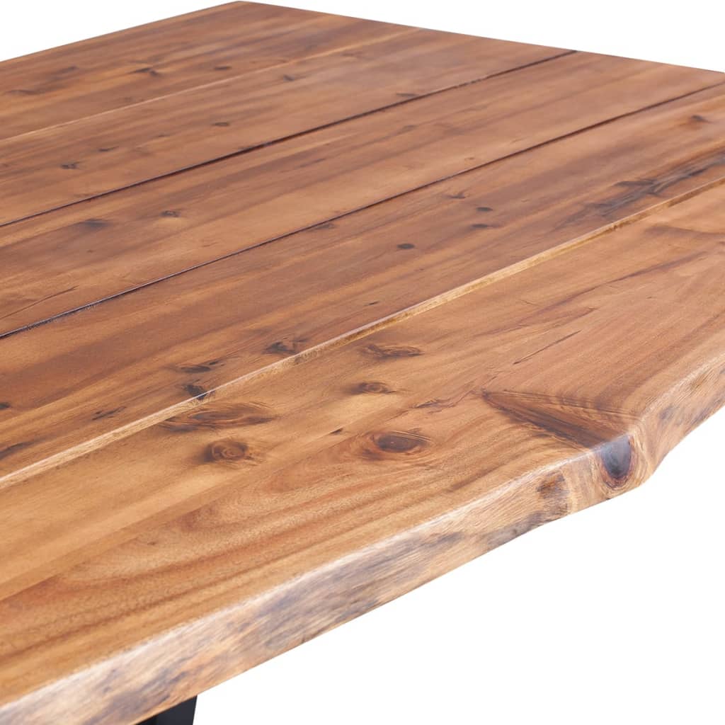 Τραπεζαρία 170 x 90 x 75 εκ. από Μασίφ Ξύλο Ακακίας