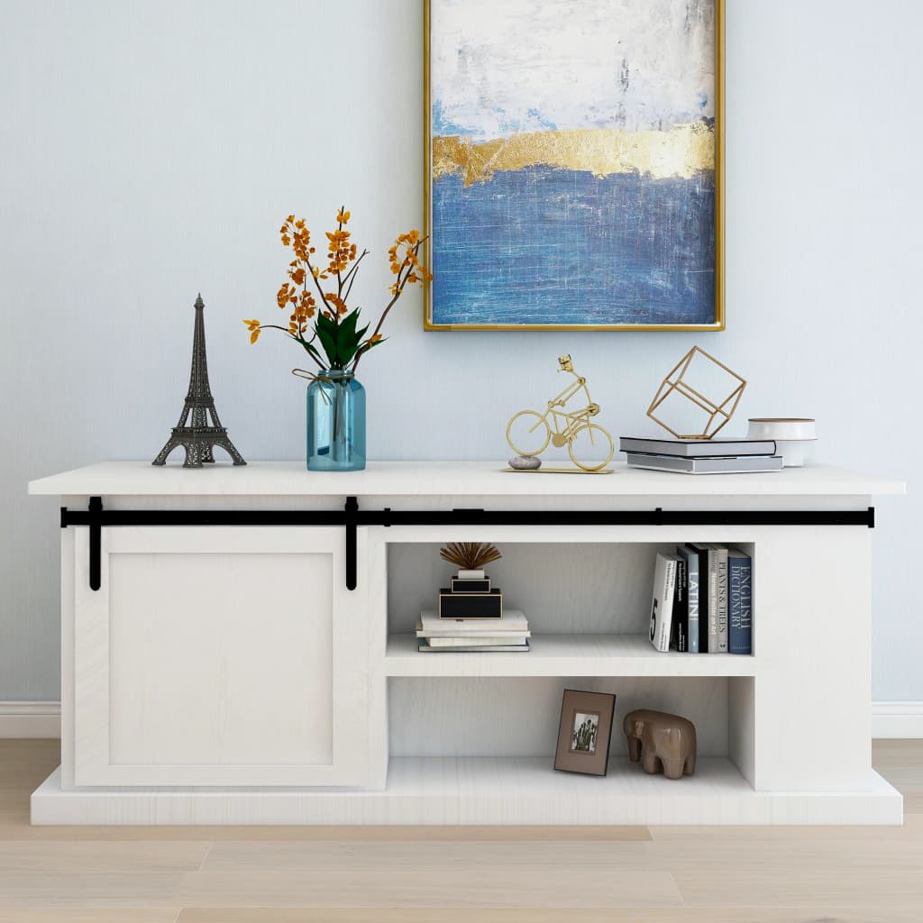 Μηχανισμός Συρόμενης Πόρτας Μίνι 200 εκ. Ανθρακοχάλυβας - PAKOBAZAAR