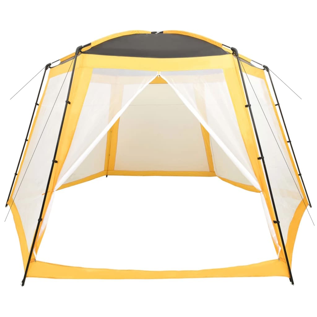 Σκίαστρο Πισίνας Κίτρινο 500 x 433 x 250 εκ. Υφασμάτινο - Pakobazaar