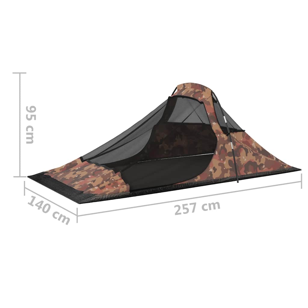 Σκηνή Κάμπινγκ Καμουφλάζ 317 x 240 x 100 εκ. - Pakobazaar