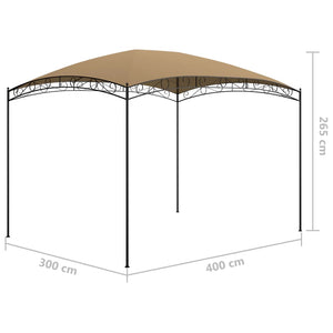 Κιόσκι Taupe 3 x 4 x 2,65 μ. 180 γρ./μ²