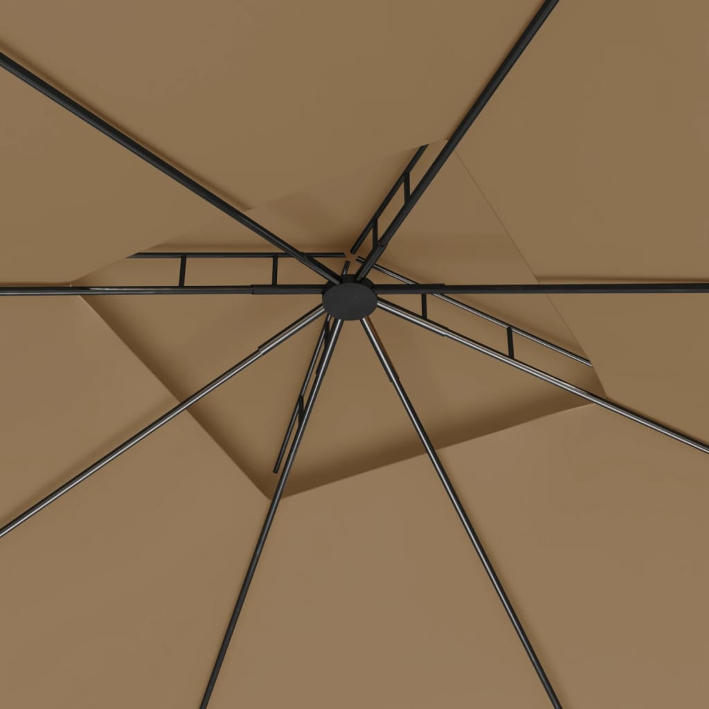 Κιόσκι Taupe 3 x 3 x 2,7 μ. 160 γρ./μ²