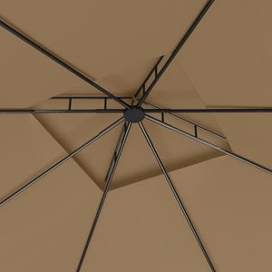 Κιόσκι Taupe 3 x 3 x 2,7 μ. 160 γρ./μ²