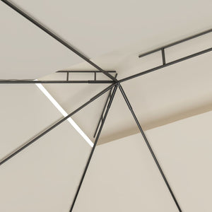 Κιόσκι Κρεμ 4 x 3 x 2,7 μ. 160 γρ./μ²
