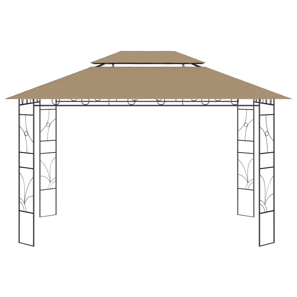Κιόσκι Taupe 4 x 3 x 2,7 μ. 160 γρ./μ²