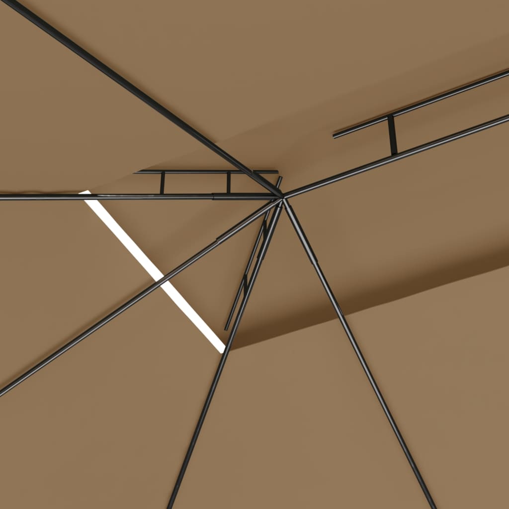 Κιόσκι Taupe 4 x 3 x 2,7 μ. 160 γρ./μ²